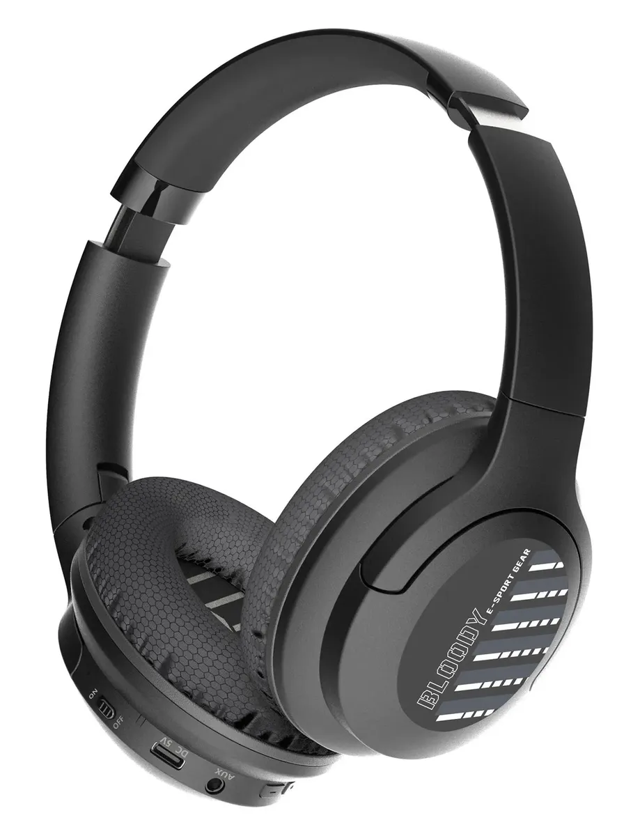 картинка Bluetooth-гарнитура A4Tech Bloody MH360 (MH360 BLACK) от магазина КомпьютерЦентр