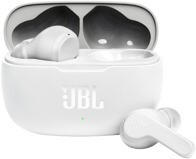 картинка Bluetooth гарнитура JBL Wave 200TWS White от магазина КомпьютерЦентр