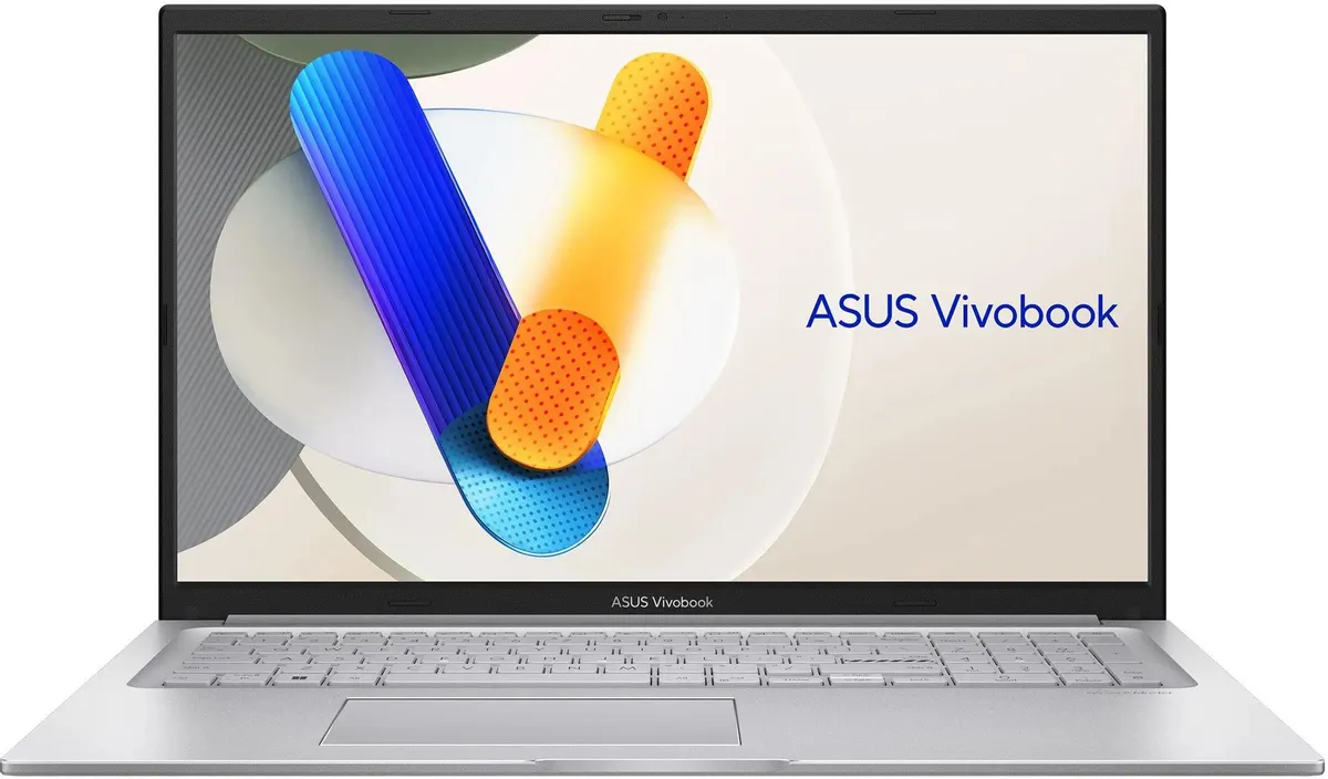картинка Ноутбук ASUS Vivobook 17 X1704VA-AU1105 17.3'' IPS /  Core 3 100U/  16Gb/  512 Gb SSD/  Intel Graphics/  noOS/  Silver от магазина КомпьютерЦентр