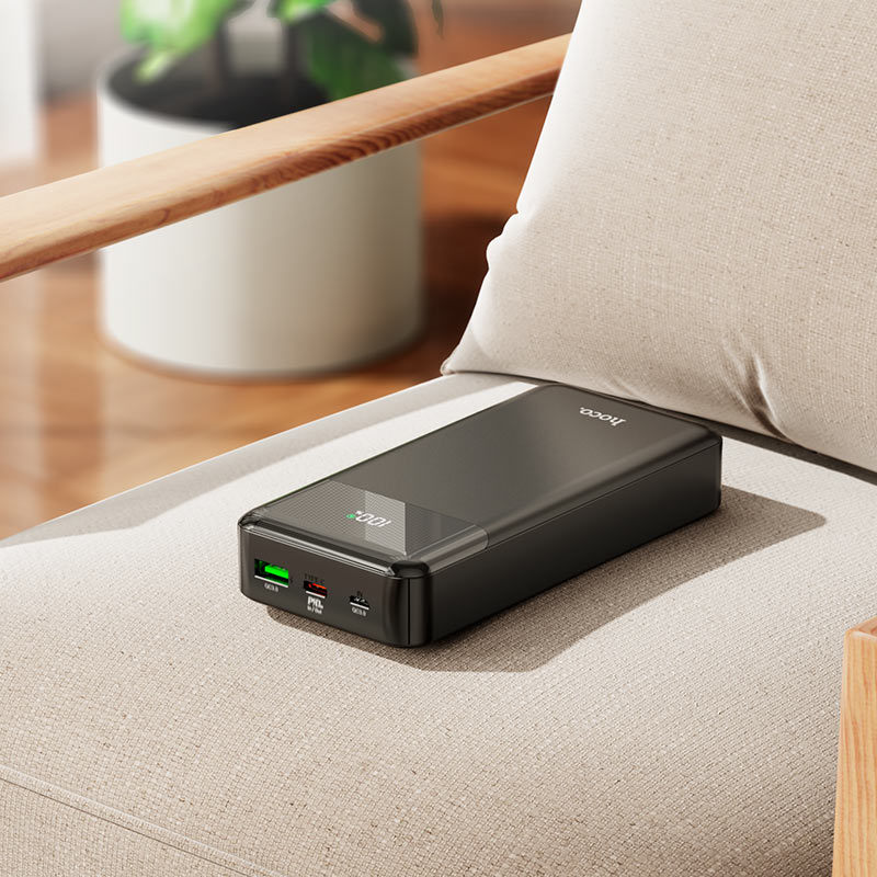 картинка Внешний аккумулятор Hoco J102A Cool figure PD20W+QC3.0 20000 mAh Black от магазина КомпьютерЦентр