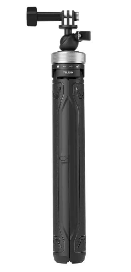 картинка Телескопический монопод-штатив Telesin MAX Grip Tripod 30-150 см (S1-TSS-01) от магазина КомпьютерЦентр