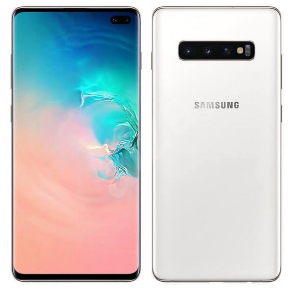 картинка Смартфон Samsung Galaxy S10 Plus 1TB Ceramic White (SM-G975FCWHXSG) от магазина КомпьютерЦентр