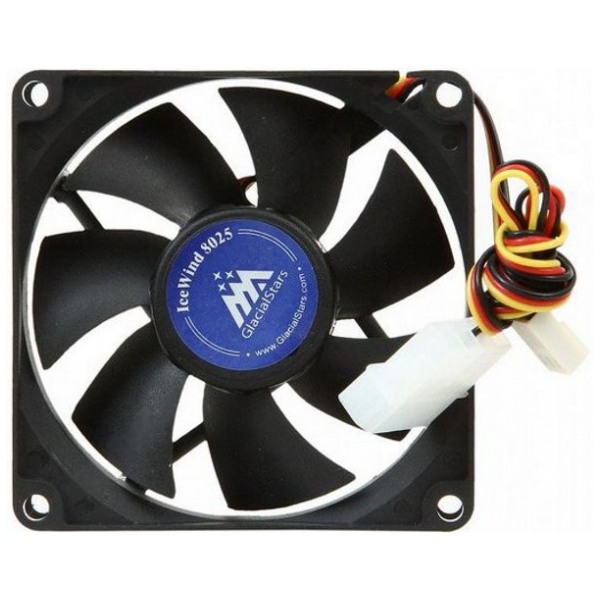 картинка Вентилятор GlacialTech IceWind 8025 80 mm от магазина КомпьютерЦентр