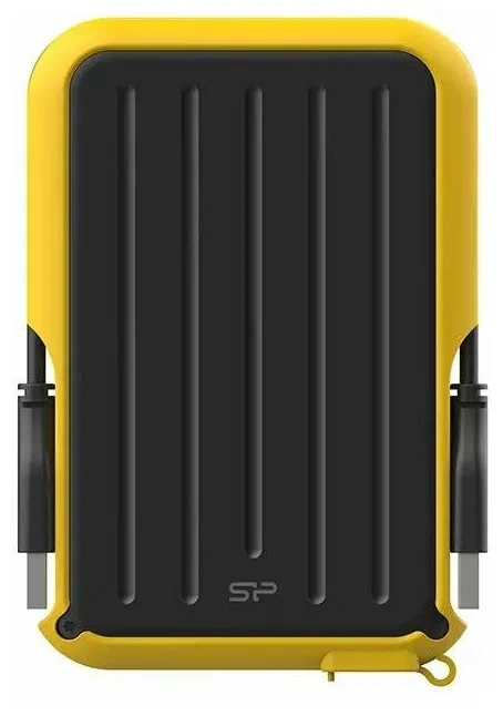 картинка HDD внешний 2Tb SiliconPower 2.5''; Armor A66; USB3.2, Yellow (SP020TBPHD66SS3Y) от магазина КомпьютерЦентр