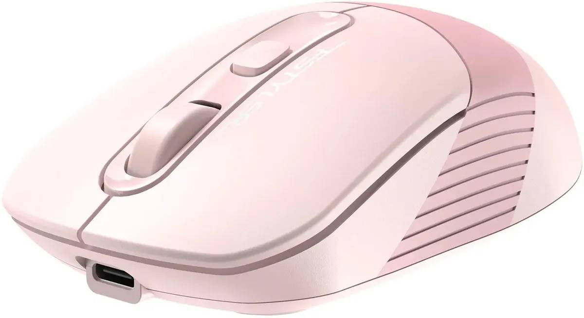 картинка Мышка A4Tech Fstyler FB10CS Pink беспроводная (FB10CS USB BABY PINK) от магазина КомпьютерЦентр