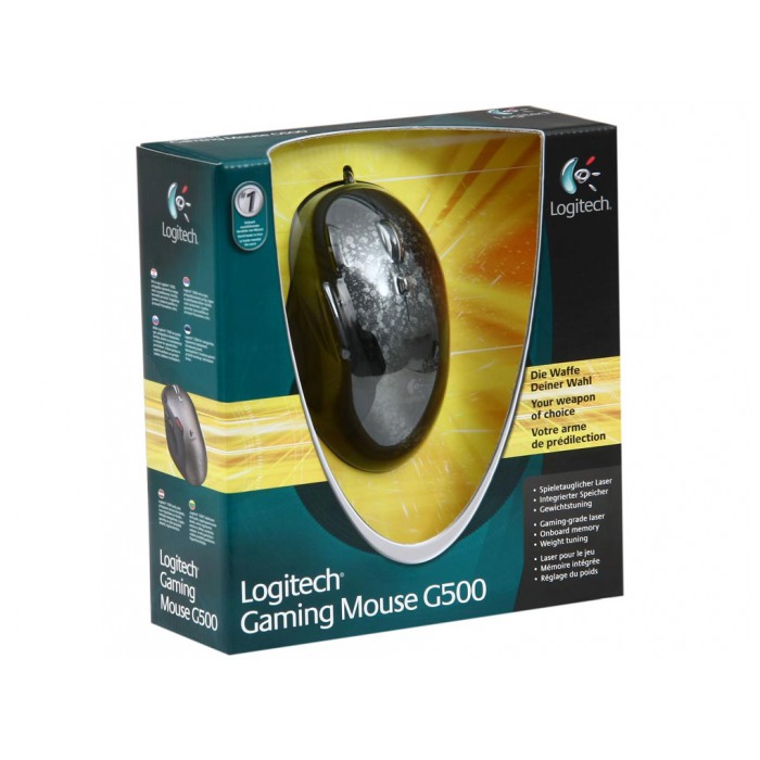 картинка Мышка Logitech Gaming G500 USB (910-001263) от магазина КомпьютерЦентр