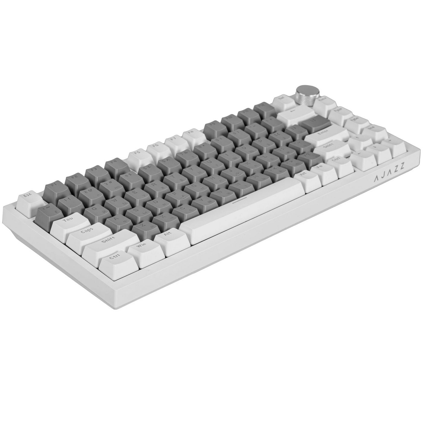 картинка Клавиатура проводная AJAZZ AK820 белый, механическая, подсветка, RGB, Ajazz AS 101 Yellow Switch от магазина КомпьютерЦентр