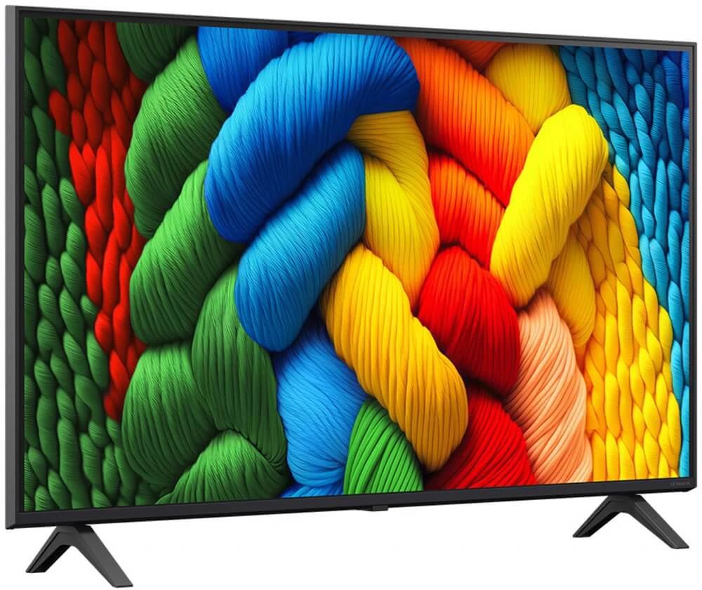 картинка Телевизор LED LG 43'' 43NANO80A6B 4K UltraHD, NanoCell, HDR10, Smart TV, Wi-Fi, BT от магазина КомпьютерЦентр