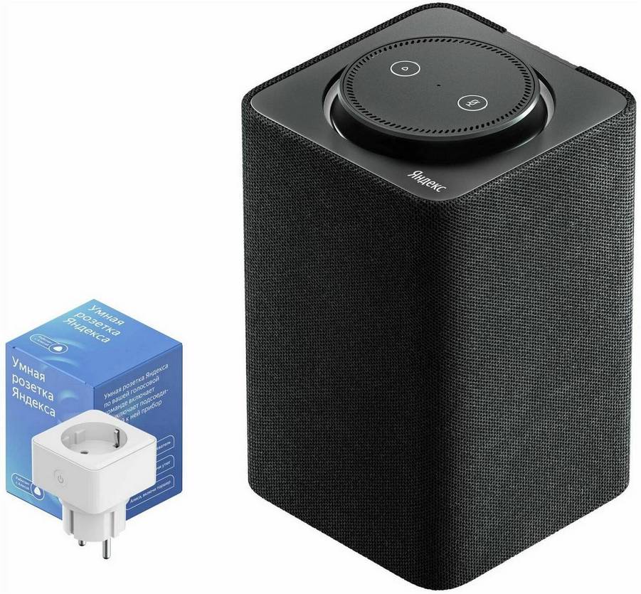 картинка Умная розетка Алиса Яндекс Wi-Fi YNDX-0007W от магазина КомпьютерЦентр