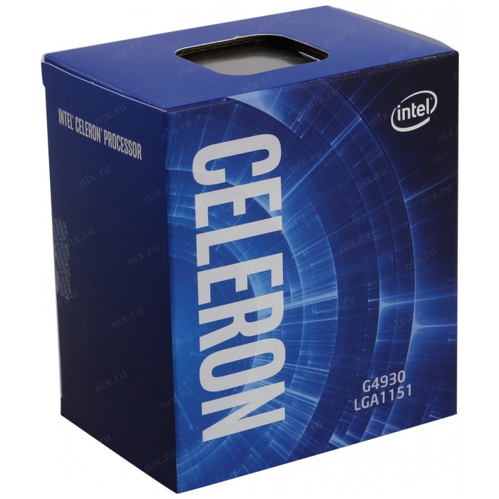 картинка Процессор Intel Celeron G4930 S1151V2 Box (BX80684G4930) от магазина КомпьютерЦентр