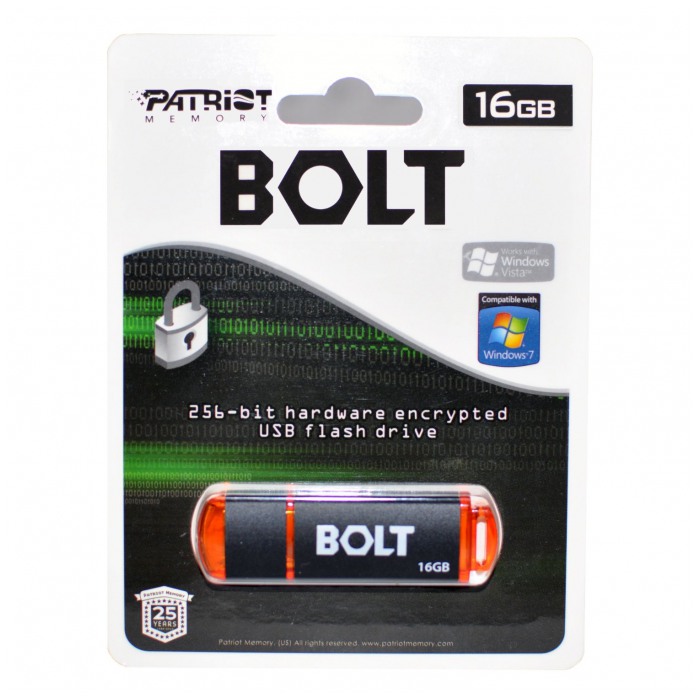 картинка Флешка USB Patriot 16Gb Bolt (PSF16GBTUSB) от магазина КомпьютерЦентр