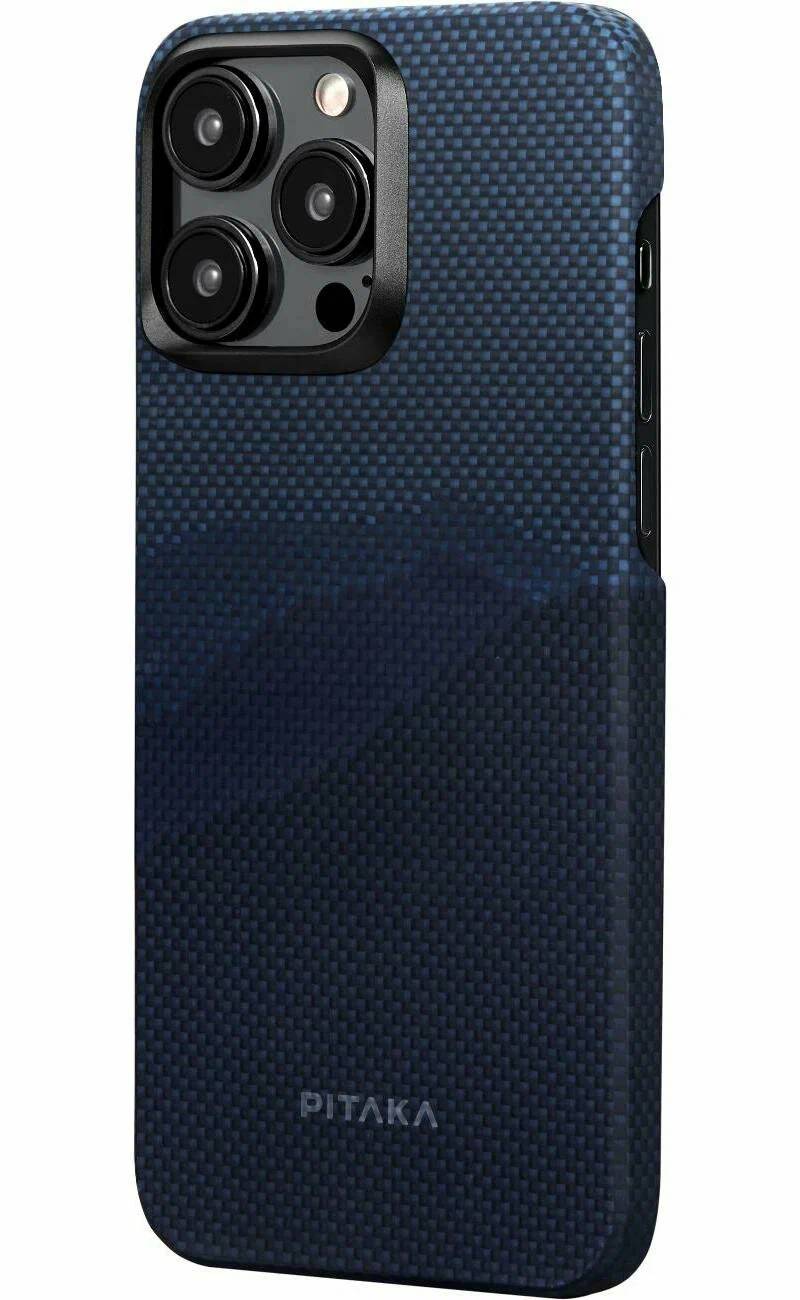 картинка Чехол-накладка Pitaka StarPeak MagEZ4 для iPhone 15 Pro Over The Horizon от магазина КомпьютерЦентр
