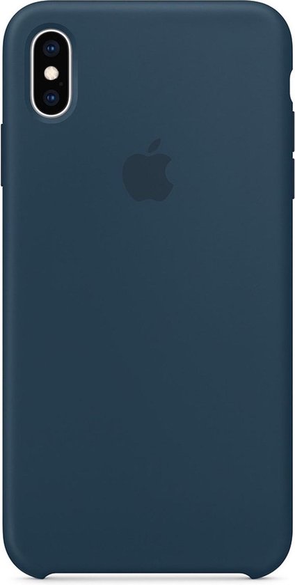 картинка Чехол Apple Silicone Case for iPhone Xs Abyss Blue от магазина КомпьютерЦентр