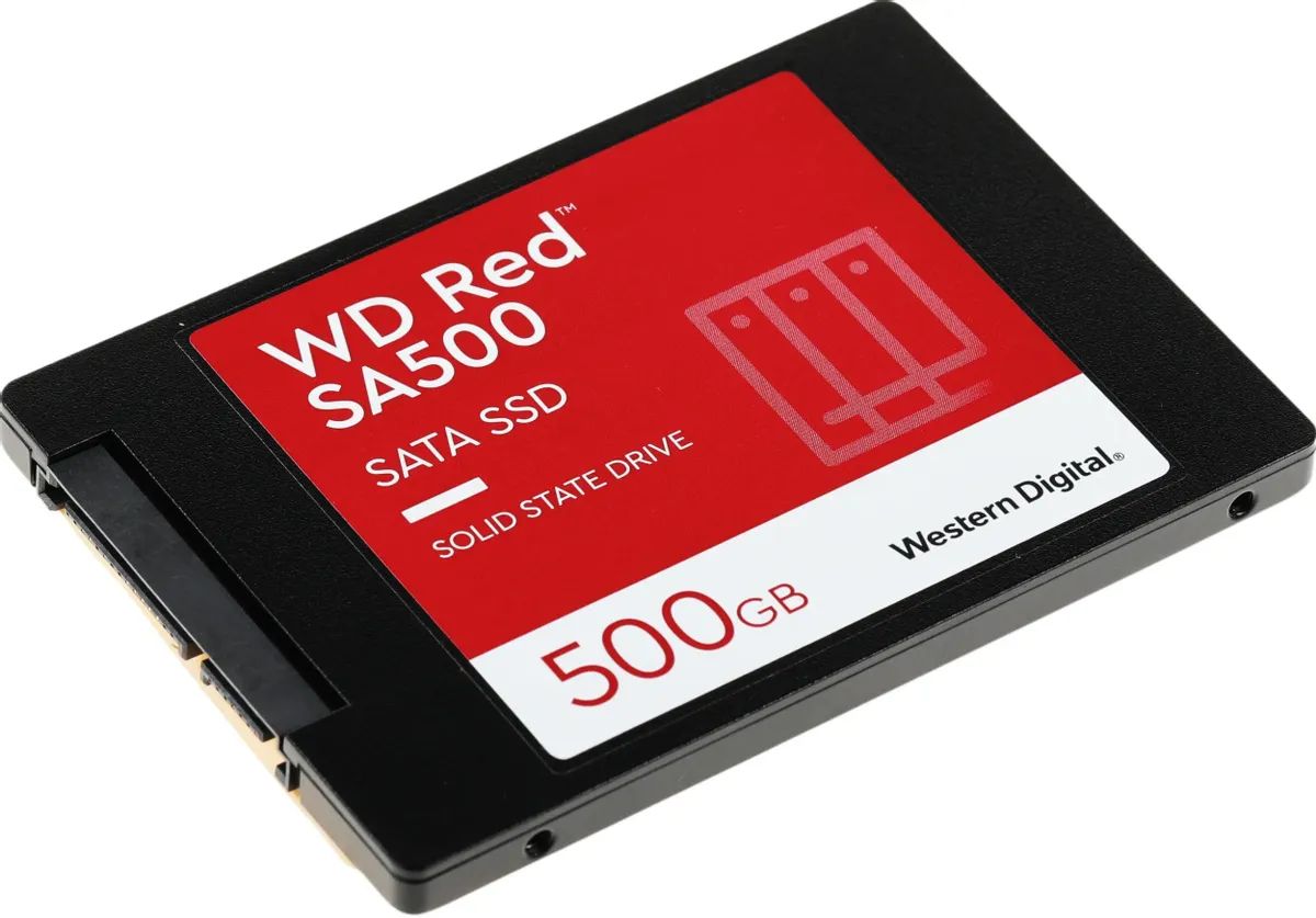 картинка SSD накопитель 500Gb 2.5'' WD Red SA500 SATAIII (WDS500G1R0A) от магазина КомпьютерЦентр
