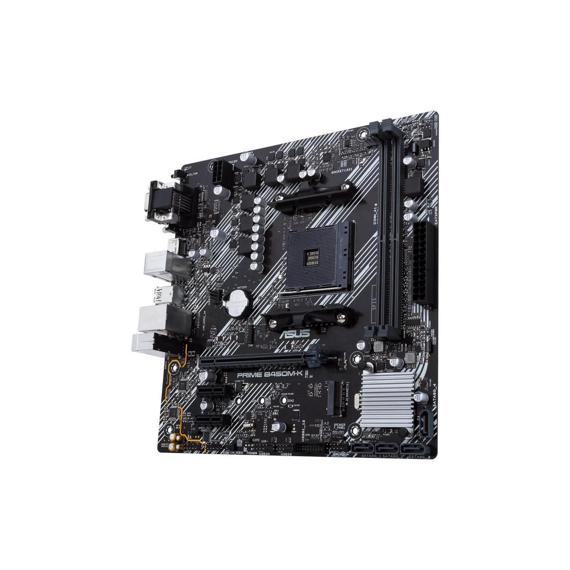 картинка Материнская плата Asus PRIME B450M-K II от магазина КомпьютерЦентр