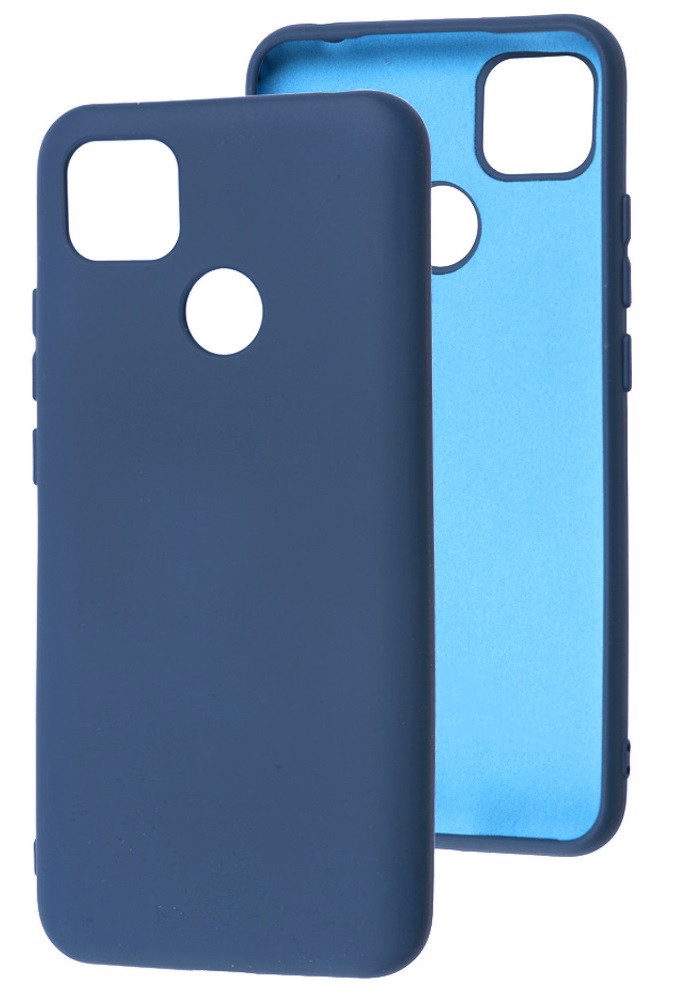 картинка Чехол Silicone Case for Xiaomi Redmi 9C Dk. Blue от магазина КомпьютерЦентр