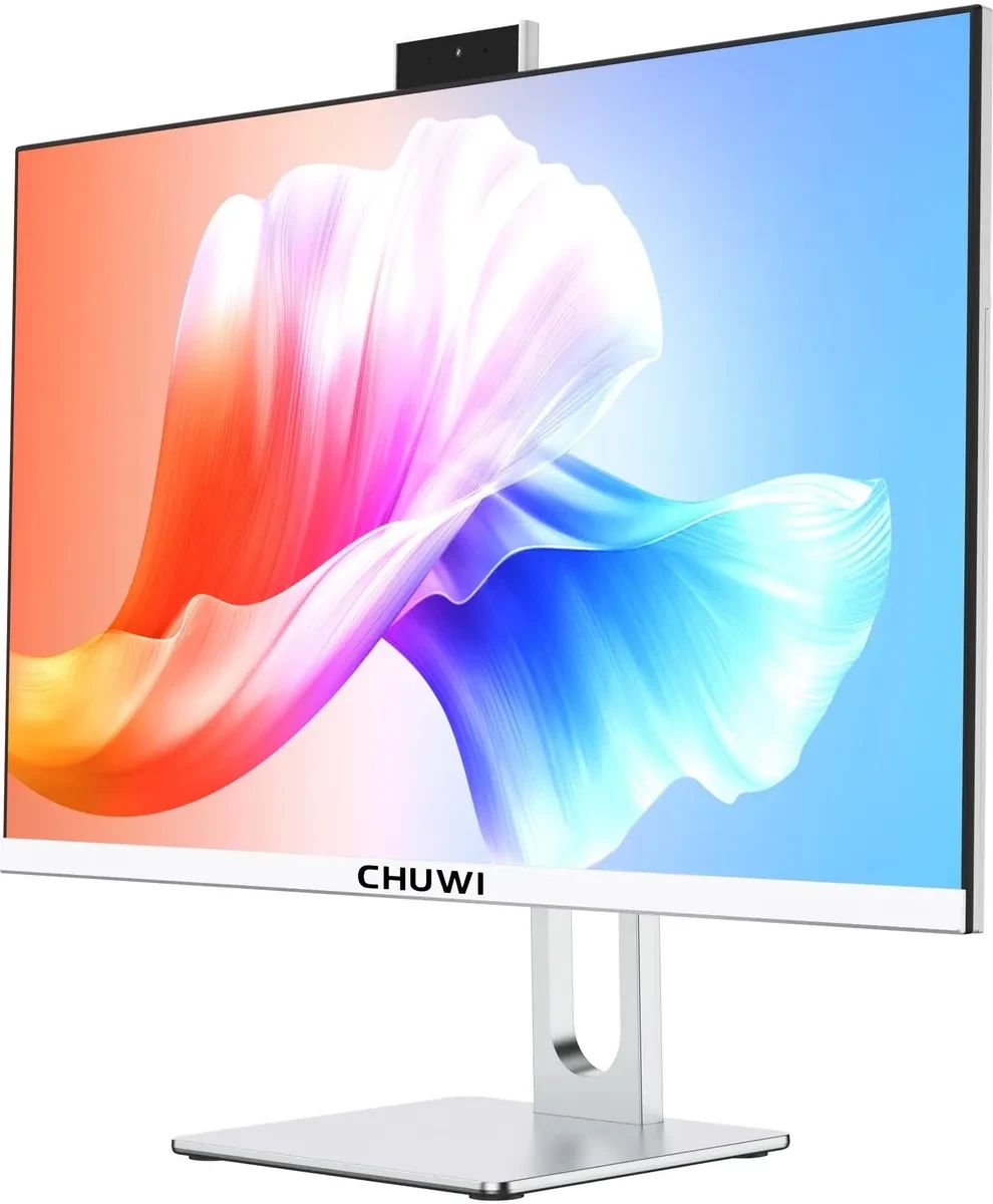картинка Моноблок CHUWI Unitech 24 CWI702 23.8'' Full HD, Intel Core i3 1220P, 16ГБ DDR4, 512ГБ SSD, Windows 11 Pro, белый и серебристый от магазина КомпьютерЦентр