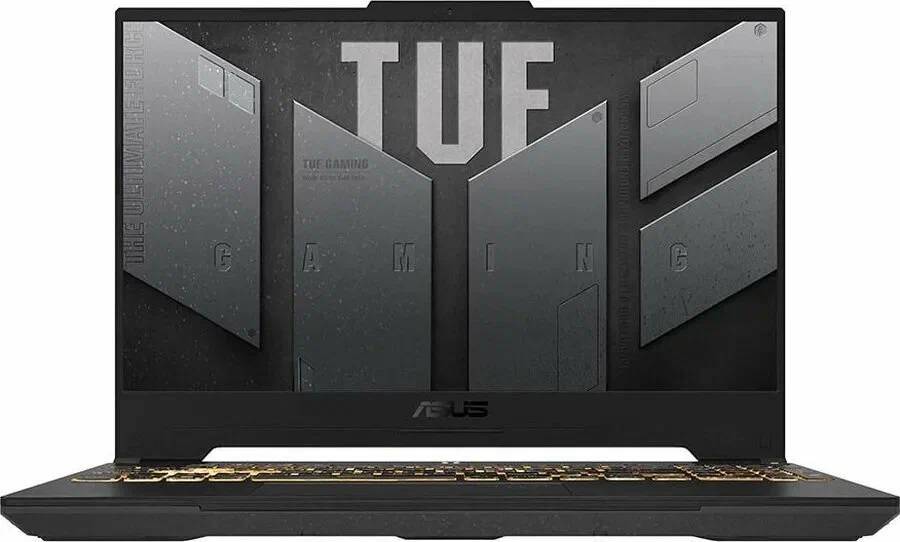 картинка Ноутбук ASUS TUF Gaming F15 FX507ZC4-HN299 15.6'' FHD 144Гц/  Intel Core i5-12500H/  RAM 16 ГБ/  SSD 512 ГБ/  GeForce RTX 3050 4 Гб/  DOS/  Black (90NR0GW1-M00T60) от магазина КомпьютерЦентр