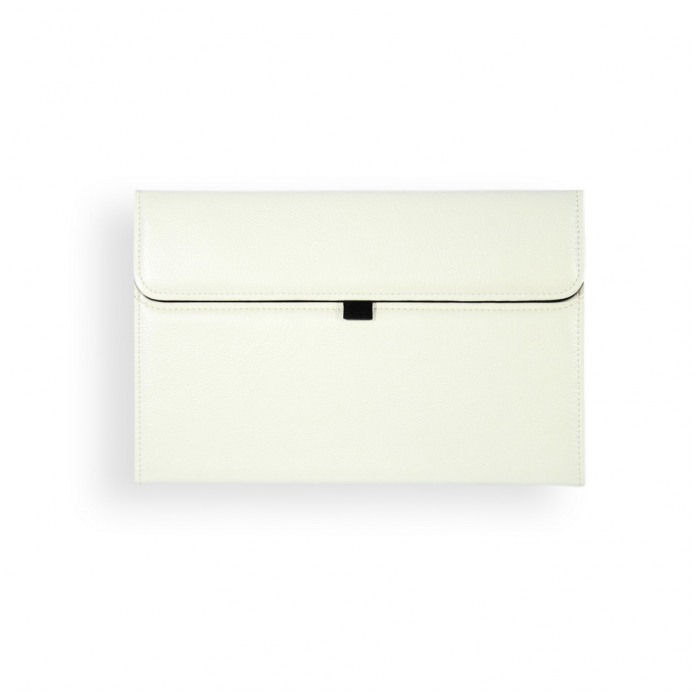 картинка Чехол Dublon Leatherworks Transformer Case White for Macbook Air 13″ New Model от магазина КомпьютерЦентр