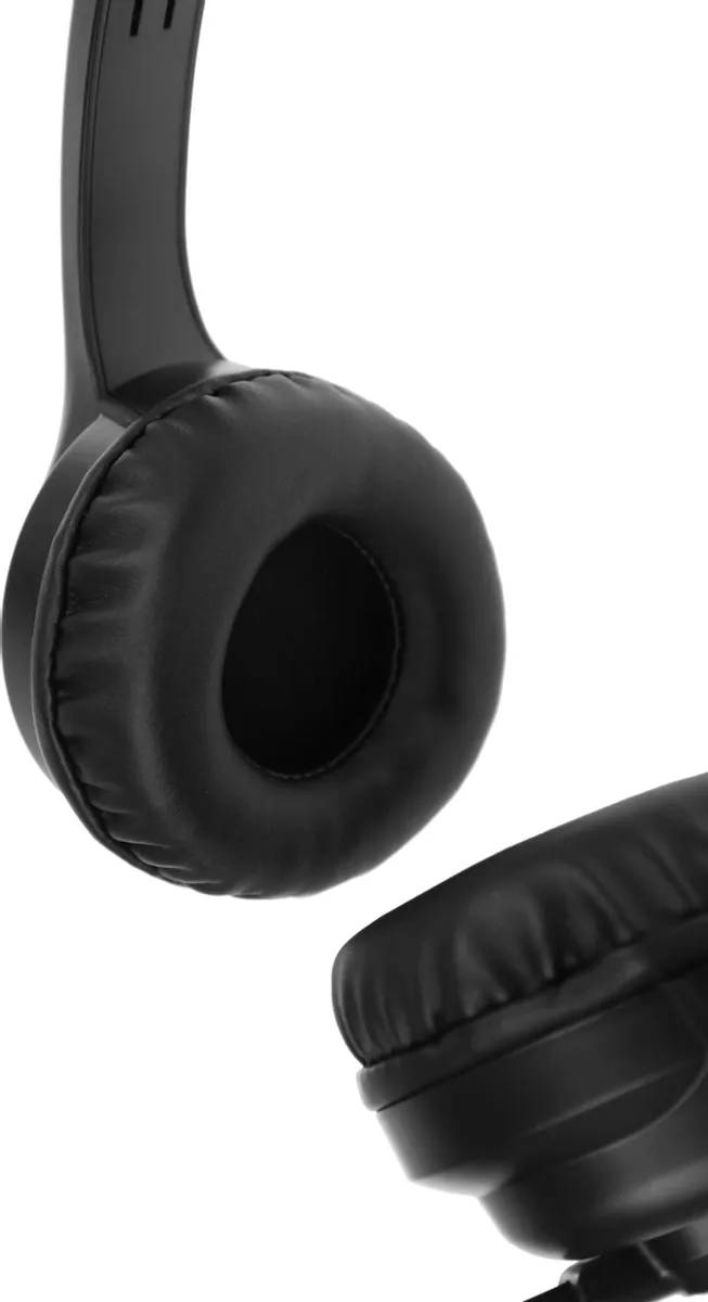 картинка Гарнитура A4-Tech HU-8, Black (HU-8 Black) от магазина КомпьютерЦентр