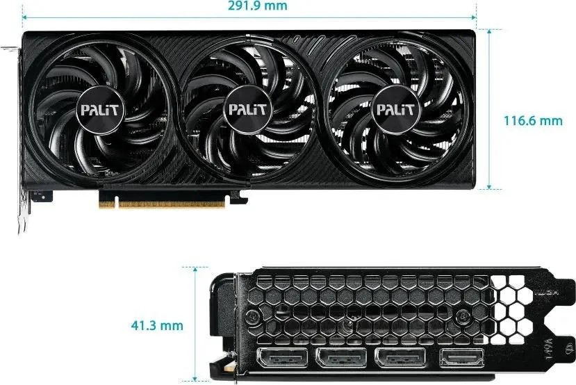 картинка Видеокарта 16Gb GDDR7 GeForce RTX 5060 Ti Infinity 3 OC Palit (NE7506TS19T1-GB2061S) от магазина КомпьютерЦентр