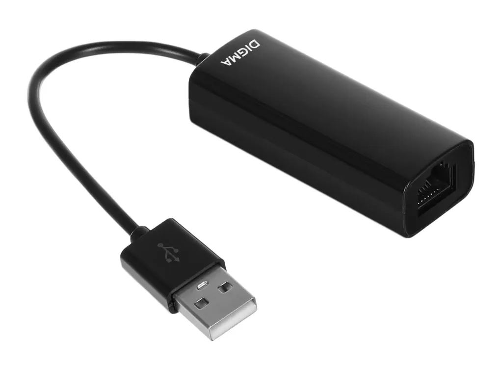 картинка Сетевая карта Digma D-USB2-LAN100 Net Adapter Ethernet USB 2.0 1717082 от магазина КомпьютерЦентр