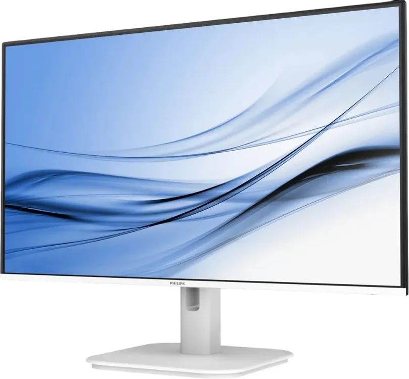 картинка Монитор 27'' Philips 27E1N1200AW IPS, белый от магазина КомпьютерЦентр