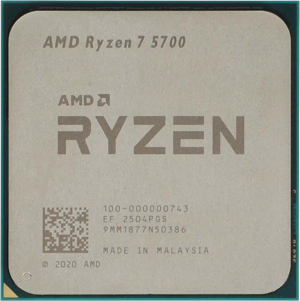 картинка Процессор AMD Ryzen 7 5700 AM4 (100-000000743) OEM от магазина КомпьютерЦентр