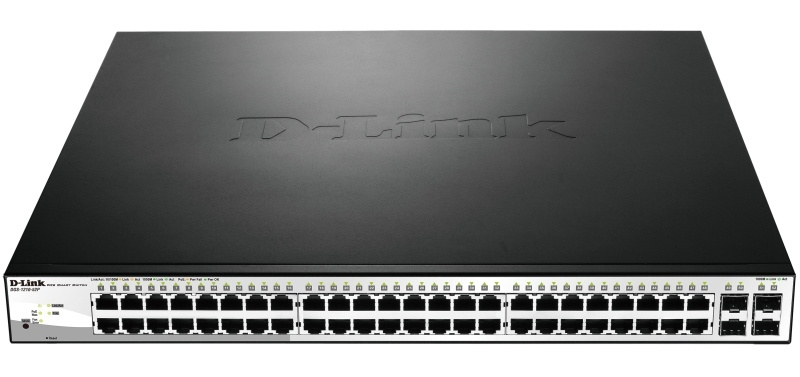 картинка Switch 48-port D-Link DGS-1210-52/ F 48G 4GBIC настраиваемый от магазина КомпьютерЦентр