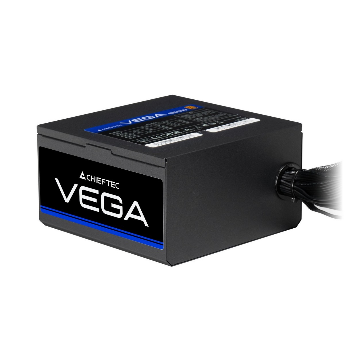 картинка Блок питания Chieftec Vega PPG-850-S, 850W, 80 PLUS Gold, 135мм, черный от магазина КомпьютерЦентр