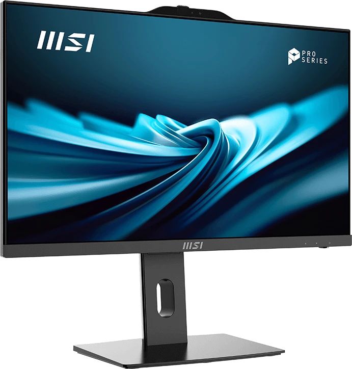картинка Моноблок MSI Pro AP242P 14M-685XRU 24'' FullHD 100Гц i5 14400/  8Gb/  SSD 512Gb/  noOS/  Black (9S6-AE0621-847) от магазина КомпьютерЦентр