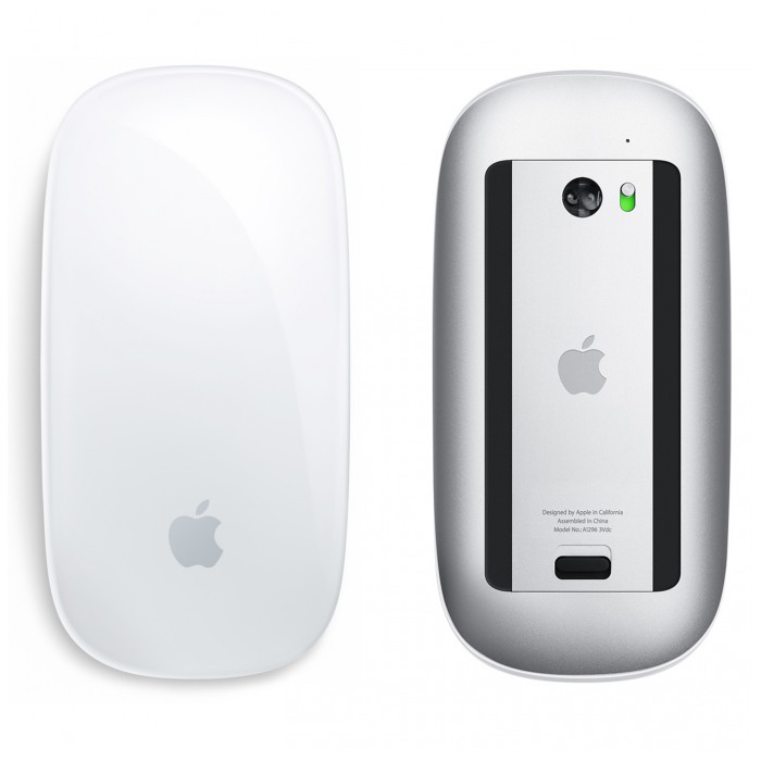 картинка Мышка Apple A1296 Wireless Magic Mouse (MB829ZM) от магазина КомпьютерЦентр