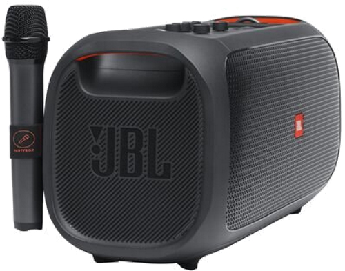 картинка Колонка порт. JBL Partybox On-The-Go черный 100W 1.0 BT (JBLPARTYBOXGOBRU) от магазина КомпьютерЦентр