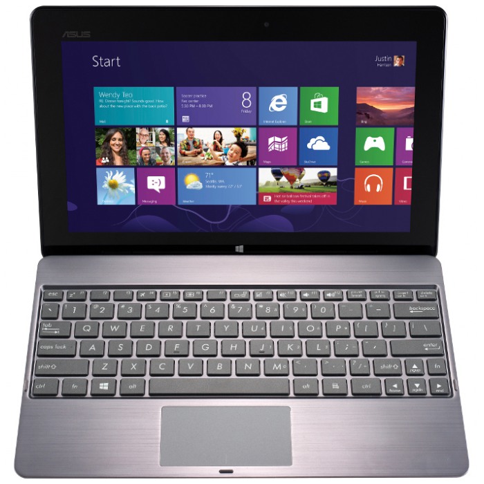 картинка Планшетный ПК Asus VivoTab RT 10.1'' 32Gb with Mobil Doking Ametist Grey (TF600T-1B075R) от магазина КомпьютерЦентр