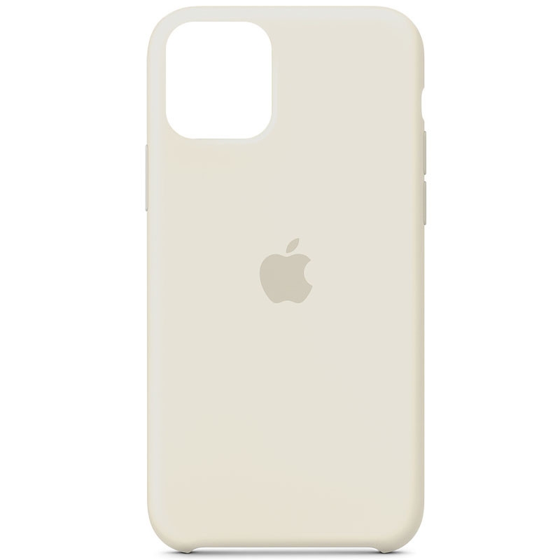 картинка Чехол Apple Silicone Case Simple for iPhone 12/  12 Pro White (Copy) от магазина КомпьютерЦентр