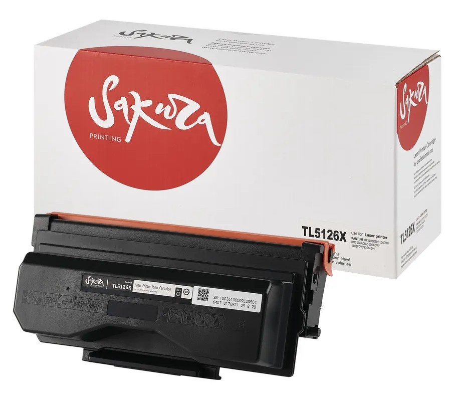 картинка Картридж Sakura TL-5126X (SATL5126X) для принтеров Pantum, Black от магазина КомпьютерЦентр