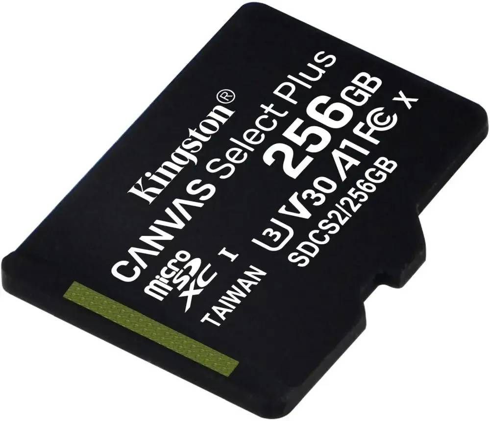 картинка Карта памяти 256Gb microSDXC Kingston Canvas Select Plus w/ o SD adapter (SDCS2/ 256GBSP) от магазина КомпьютерЦентр