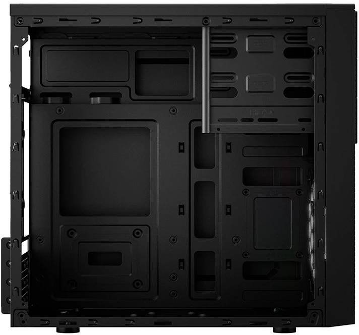 картинка Корпус CBR mATX Minitower RD850, без БП, кабель питания 1.2м, Black (PCC-MATX-RD850-WPSU) от магазина КомпьютерЦентр