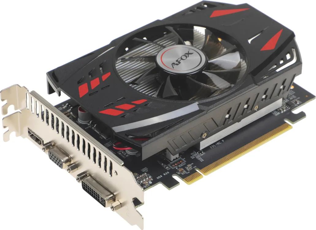 картинка В/ к 2Gb GDDR5 AFOX NVIDIA GeForce GT 740 AF740-2048D5H3-V2 2ГБ 128 bit, 993 МГц/ 5000 МГц, PCI-E 3.0, HDMI х 1, DVI х 1, VGA х 1 от магазина КомпьютерЦентр