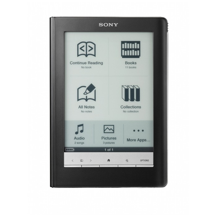 картинка Электронная книга Sony PRS-600 Black (PRS-600/BC) от магазина КомпьютерЦентр