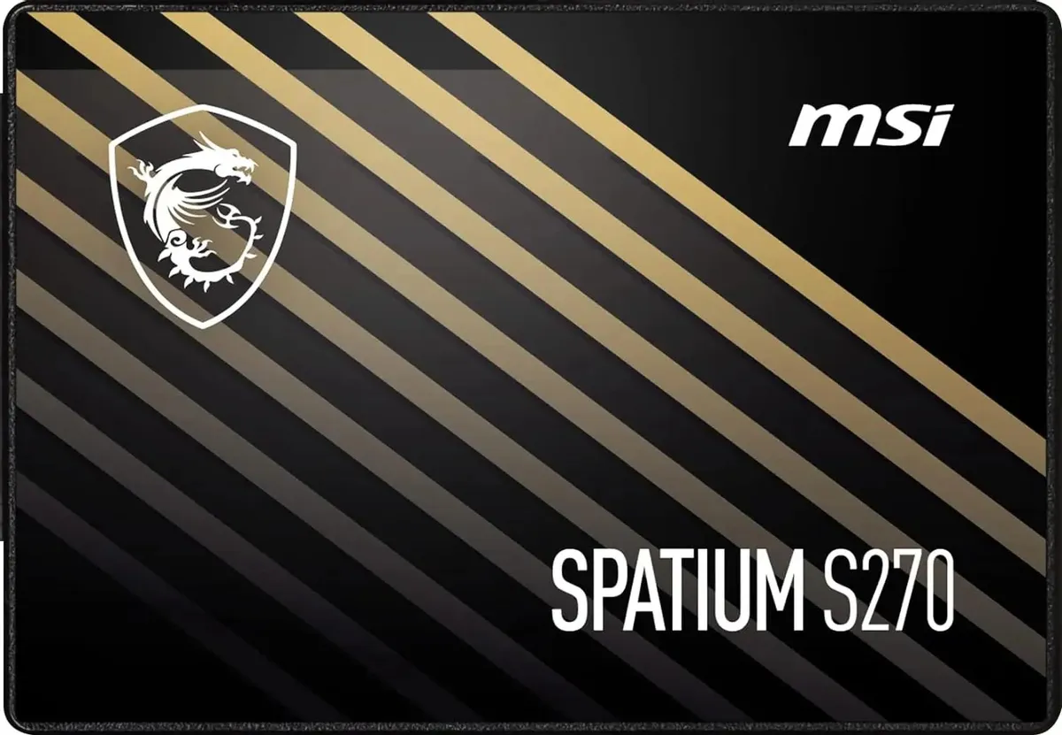 картинка SSD накопитель 960Gb 2.5'' MSI Spatium S270 R/ W 500/ 450 MB/ s TBW500 (S78-440P130-P83) от магазина КомпьютерЦентр