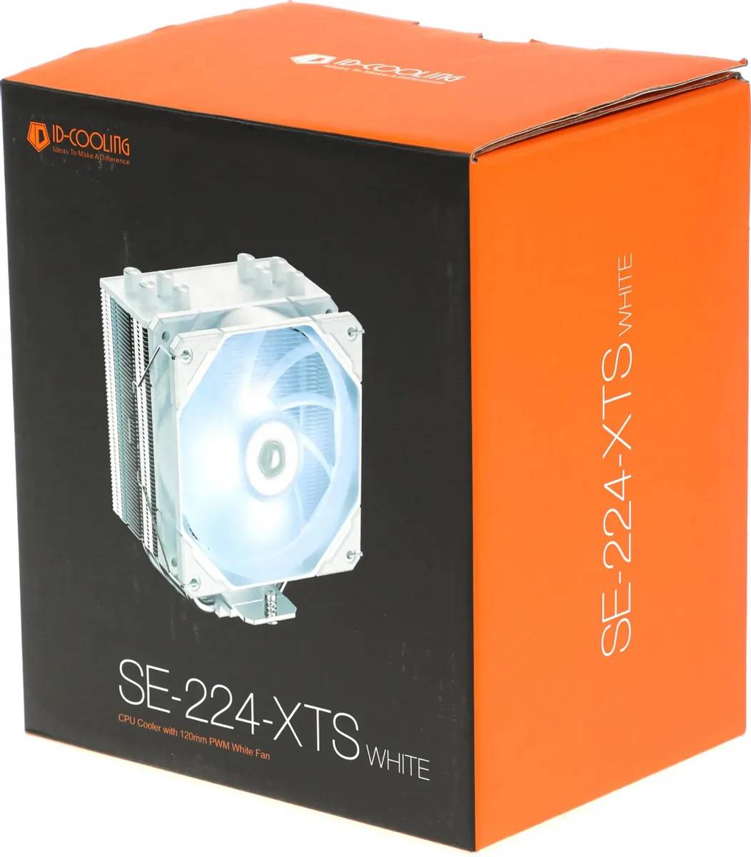 картинка Вентилятор CPU ID-COOLING SE-224-XTS WHITE 220W от магазина КомпьютерЦентр
