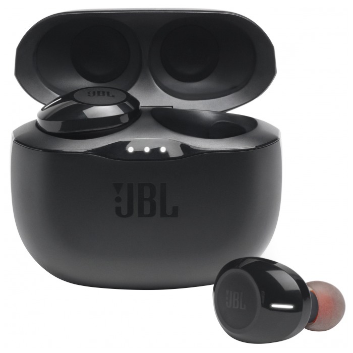 картинка Bluetooth-гарнитура JBL T215TWS Black (JBLT125TWSBLK) от магазина КомпьютерЦентр