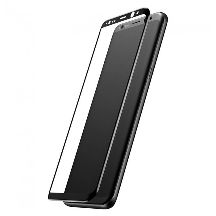 картинка Стекло  бронь Samsung G950 Galaxy S8 Full Glue 0.3mm Black от магазина КомпьютерЦентр