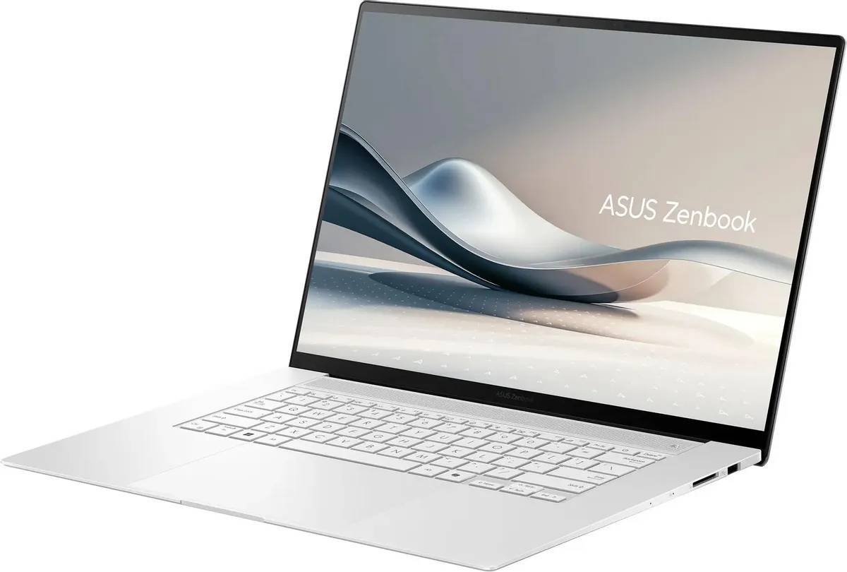 картинка Ноутбук ASUS Zenbook S 16 UM5606WA-RK226W 16'' OLED/  Ryzen AI 9 365 (2.0)/  24.5Gb/  SSD 1Tb/  AMD Radeon 880M/  Win11Home/  White от магазина КомпьютерЦентр