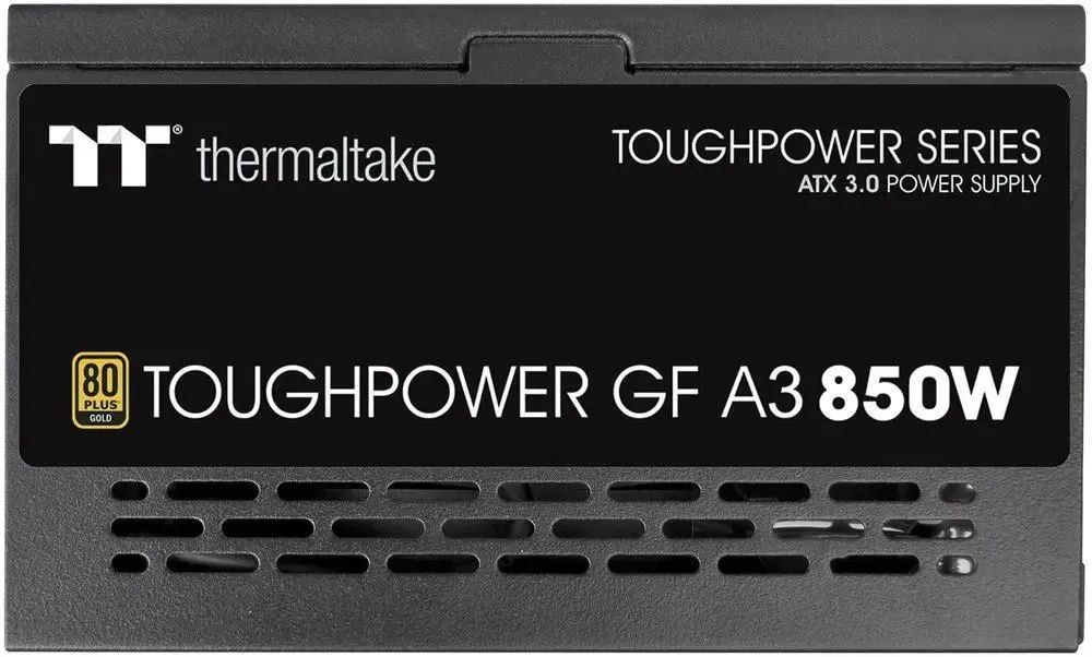 картинка Блок питания Thermaltake ATX 850W Toughpower GF A3 Gen.5 80+ gold 24pin APFC 120mm fan 8xSATA Cab Ma PS-TPD-0850FNFAGE-H от магазина КомпьютерЦентр