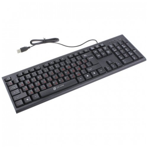 картинка Клавиатура Oklick 120M Black USB (120M) от магазина КомпьютерЦентр