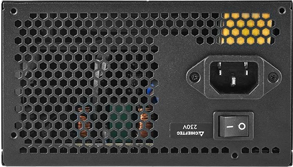 картинка Блок питания Chieftec Eon ZPU-500S, 500Вт, 80 PLUS, черный от магазина КомпьютерЦентр