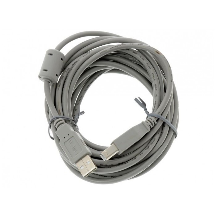 картинка Кабель Belsis USB 2.0 A->B 5 м ferrite (BW1713) от магазина КомпьютерЦентр
