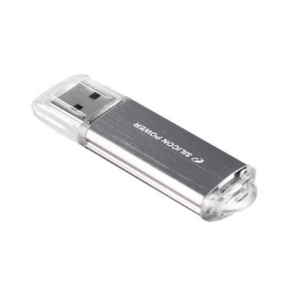 картинка Флешка USB SiliconPower 4Gb Ultima II Silver от магазина КомпьютерЦентр